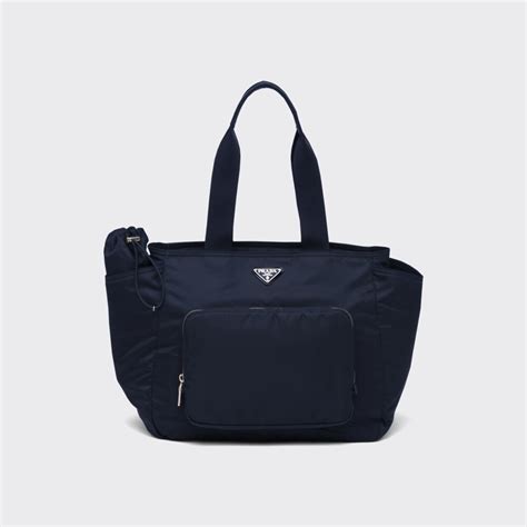 prada nylon baby bag|prada diaper bag navy.